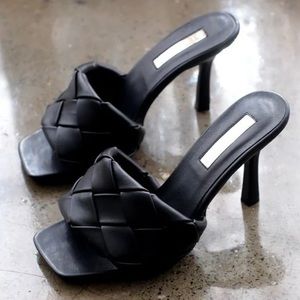 Billini Sandro Black Heels - SIZE 8 & Worn once